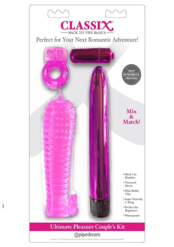 Classix Ultimate Pleasure Couple`s (4 piece kit)- Pink
