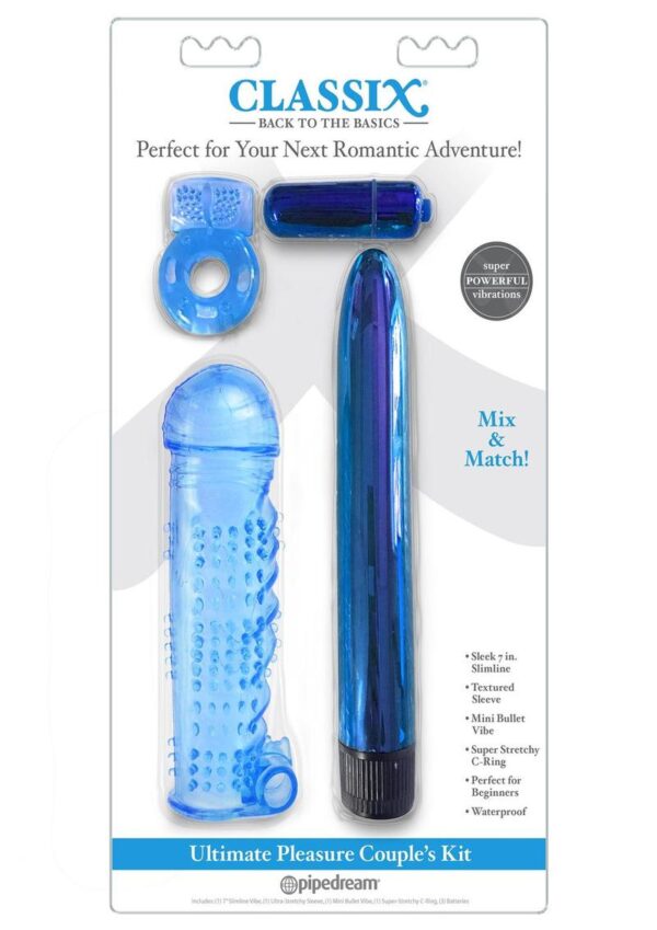Classix Ultimate Pleasure Couple`s (4 piece kit) - Blue