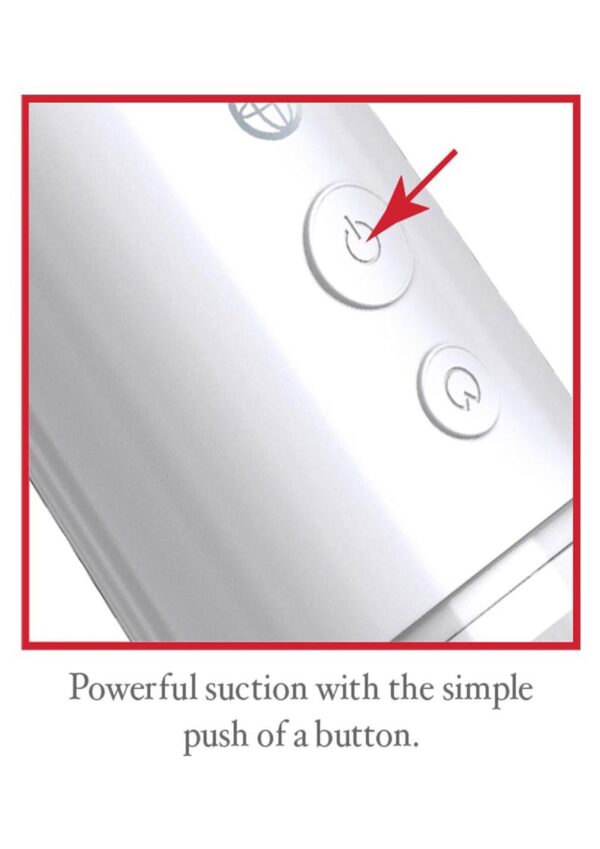 Classix Auto-Vac Power Pump Penis Enlargement System - White - Image 2