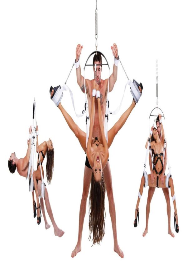Fetish Fantasy Series Fantasy Bondage Swing - White - Image 2