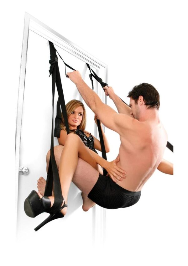 Fetish Fantasy Series Deluxe Fantasy Door Swing - Black - Image 3