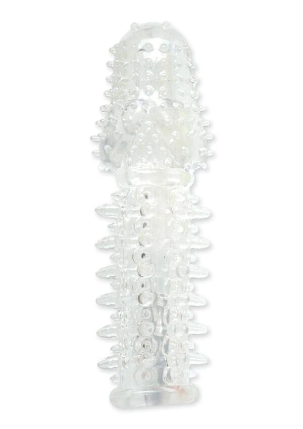 Silicone Penis Extension - Clear - Image 2
