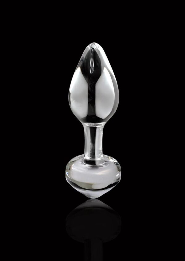 Icicles No 44 Glass Anal Plug - Clear - Image 2
