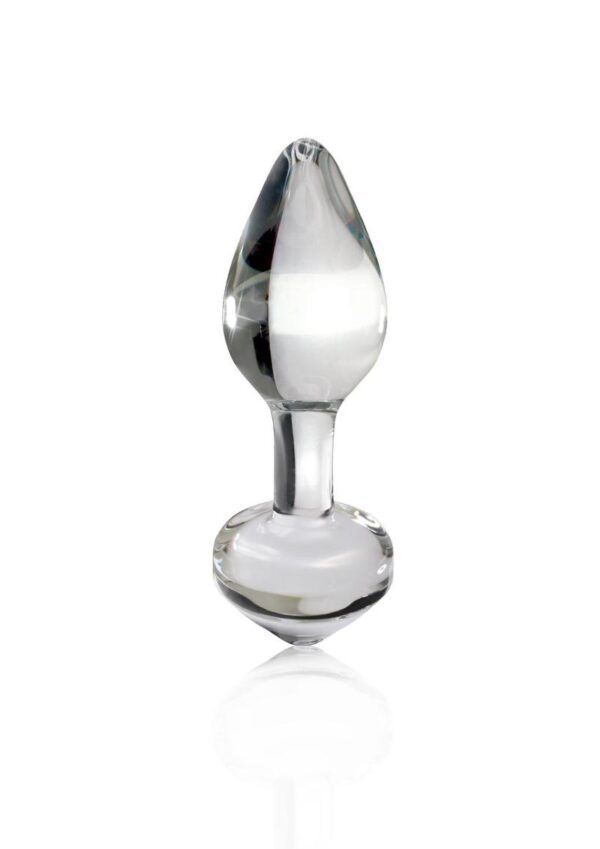 Icicles No 44 Glass Anal Plug - Clear - Image 3