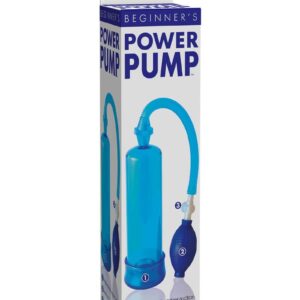 Beginner`s Power Penis Pump - Blue