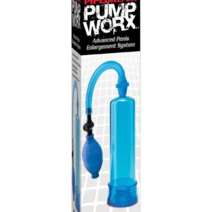 Pump Worx Beginner`s Power Pump Advanced Penis Enlargement System - Blue