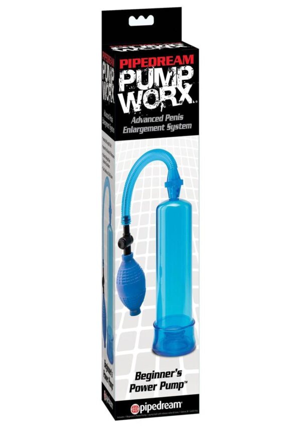 Pump Worx Beginner`s Power Pump Advanced Penis Enlargement System - Blue