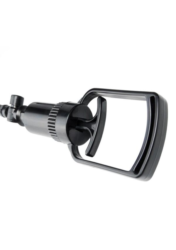 Pump Worx Accu-Meter Power Penis Pump - Clear and Black - Image 2
