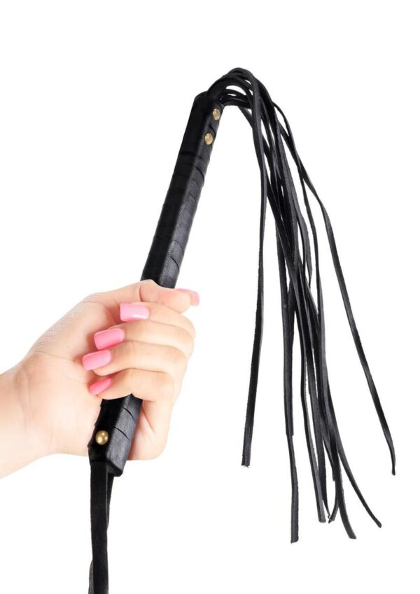 Fetish Fantasy Series First Time Flogger 20in - Black - Image 2