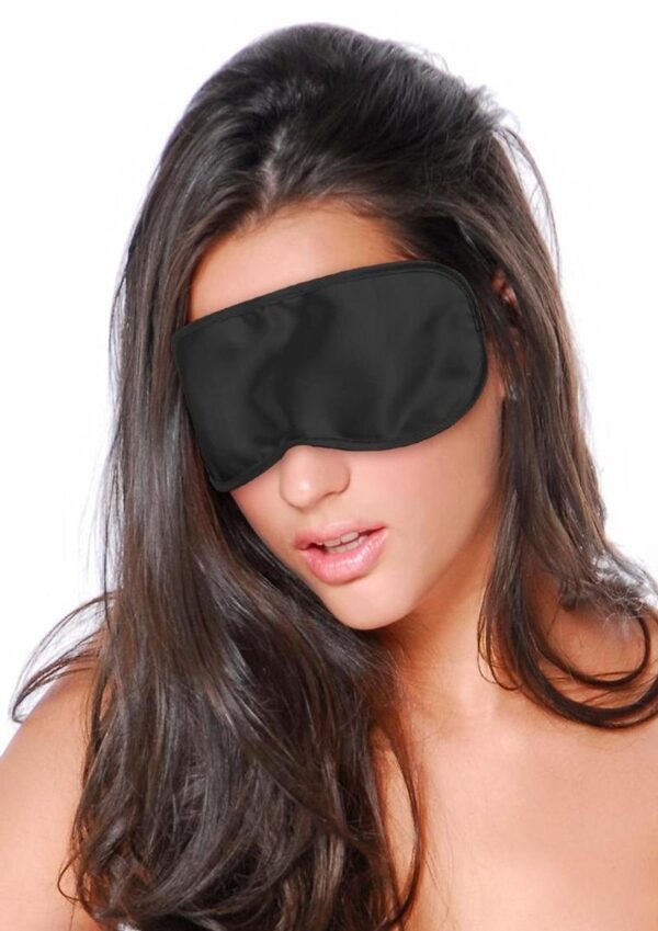 Fetish Fantasy Satin Love Mask Black - Image 2