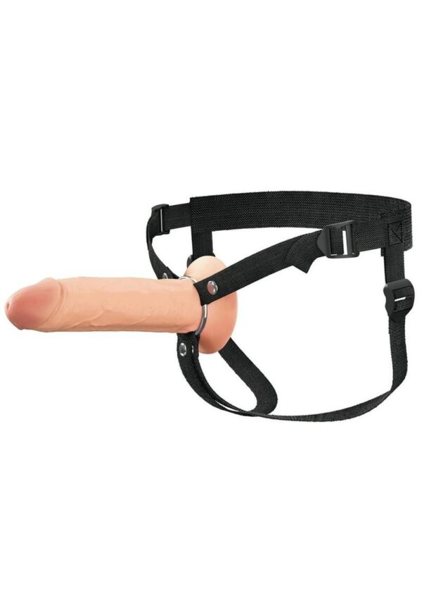 Fantasy X-Tensions Elite Silicone Dual Density Hollow Strap-On 8in - Vanilla - Image 2