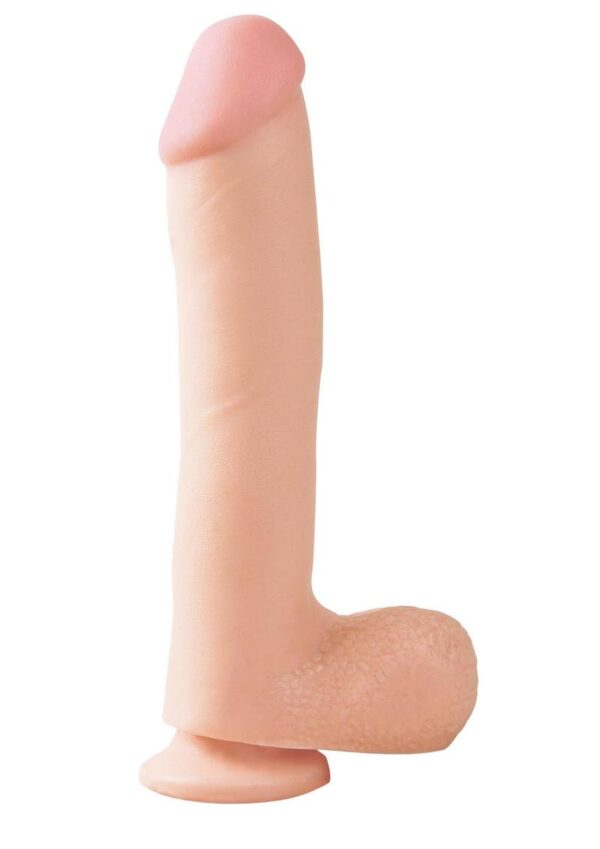 Basix Dong Suction Cup 10in - Vanilla - Image 2