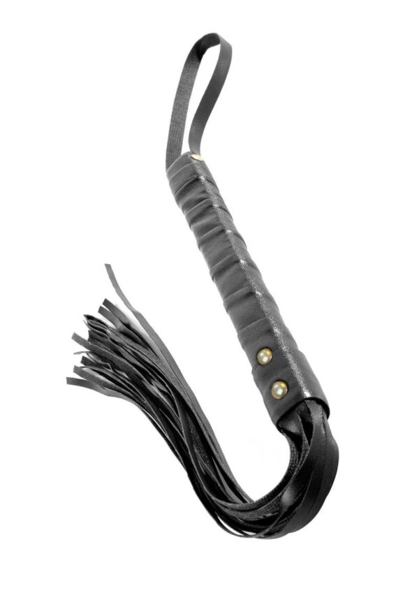 Fetish Fantasy Series Limited Edition Cat-O-Nine Tails Leather Black - Image 2