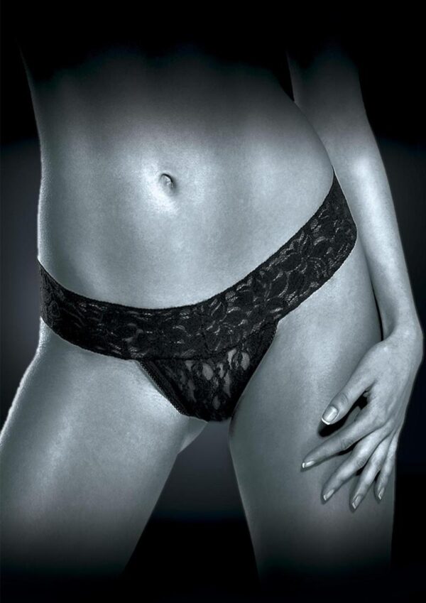 Fetish Fantasy Series Limited Edition Panty Vibe with Remote Control - Black - Image 3