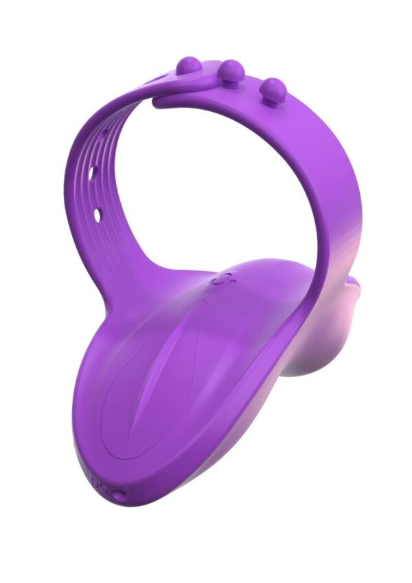 Fantasy For Her Finger Vibe Vibrating Massager Multi Function Waterproof Rechargeable Silicone Finger Vibrator - Purple - Image 2