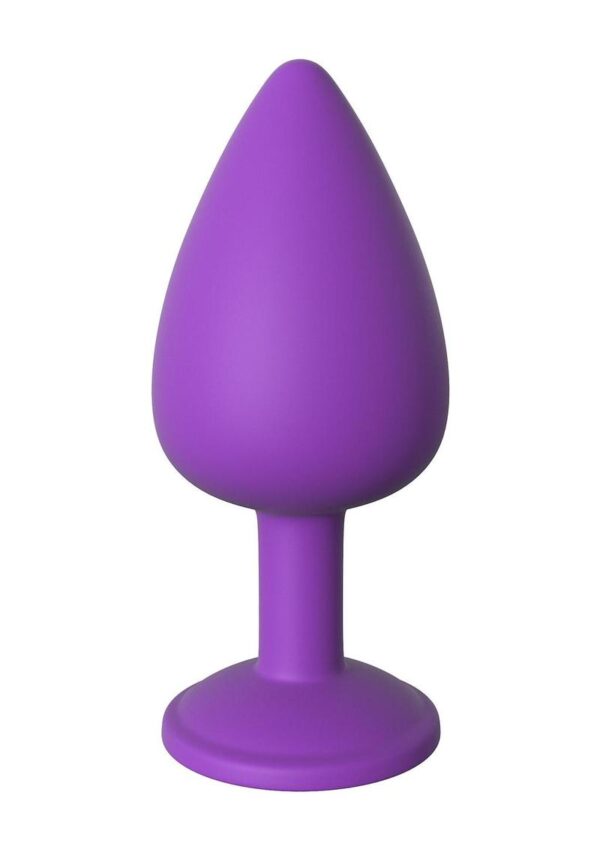 Fantasy For Her Her Little Gem Large Plug Anal Play Silicone Waterproof Purple - Image 3