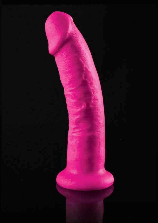 Dillio Realistic Dildo 9in - Pink - Image 2