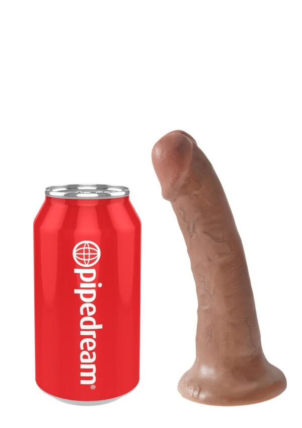 King Cock Dildo 6in - Caramel - Image 3