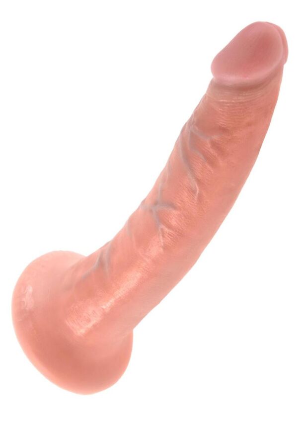 King Cock Dildo 7in - Vanilla - Image 2