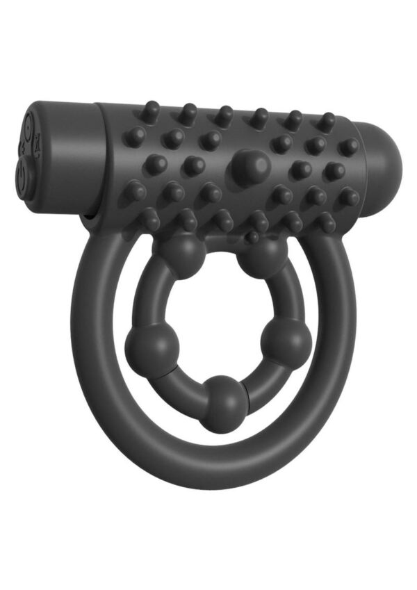 Fantasy C-Ringz Silicone Rechargeable Performance Pro Cock Ring with Remote Control - Black - Image 3