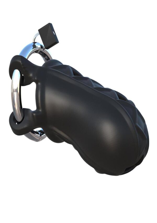 Fantasy C-Ringz Extreme Silicone Cock Blocker Cock Ring - Black - Image 2