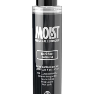 Moist Backdoor Formula Water Based Personal Lubricant 4.4oz