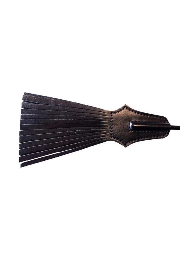 Rouge Fifty Times Hotter Tassel Riding Crop - Black - Image 2