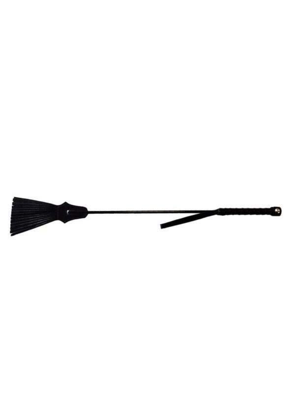 Rouge Fifty Times Hotter Tassel Riding Crop - Black - Image 3