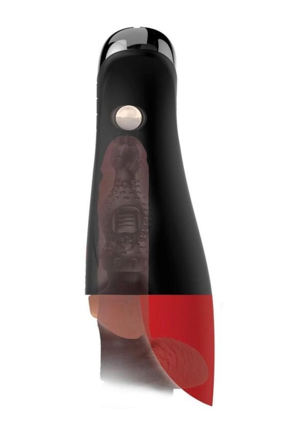 PDX Elite Fuck-O-Matic Pro XL Rechargeable Masturbator - Caramel - Image 3