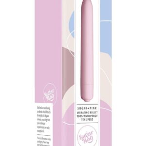 SugarBoo Sugar Pink Bullet Vibrator 5.5in - Pink