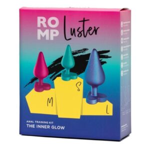 Romp Luster Silicone Anal Plug - Purple/Pink
