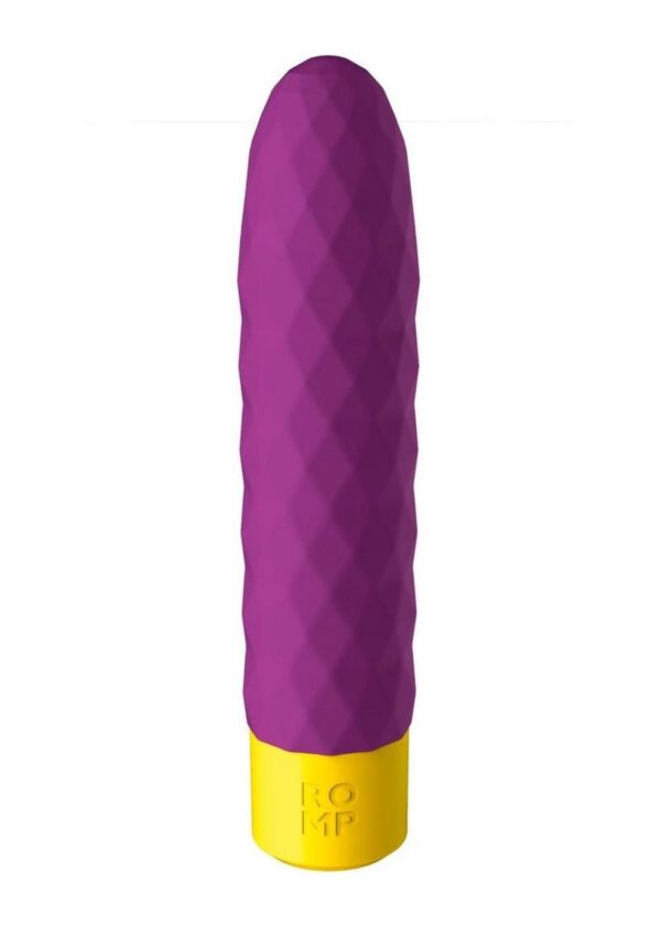 Romp Beat Rechargeable Silicone Bullet - Purple - Image 2