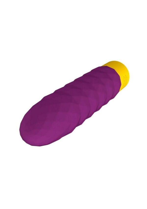 Romp Beat Rechargeable Silicone Bullet - Purple - Image 3