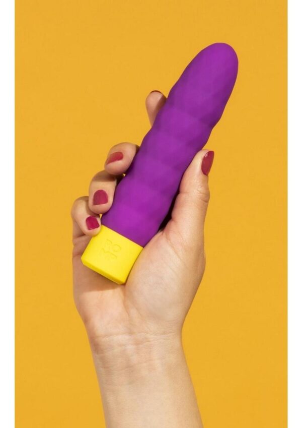 Romp Beat Rechargeable Silicone Bullet - Purple - Image 4