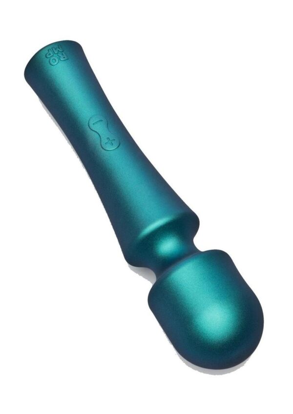 Romp Presto Rechargeable Silicone Wand - Teal - Image 2