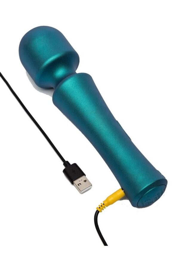 Romp Presto Rechargeable Silicone Wand - Teal - Image 4