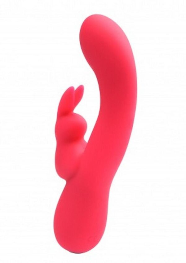 VeDO Kinky Bunny Plus Rechargeable Silicone Rabbit Vibrator - Pink - Image 4