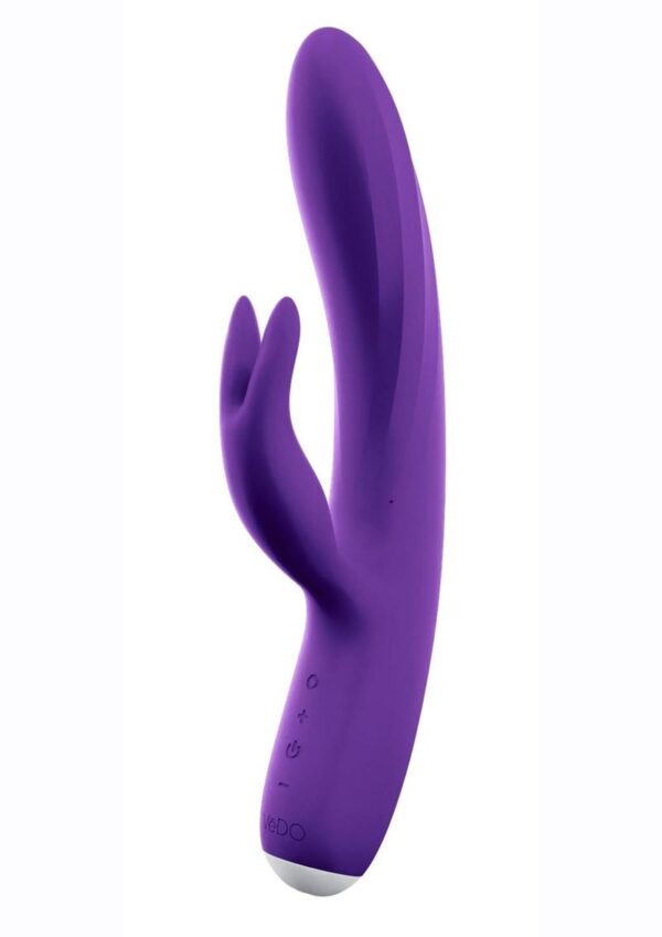 VeDO Thumper Bunny Silicone Rabbit Vibrator - Purple - Image 3