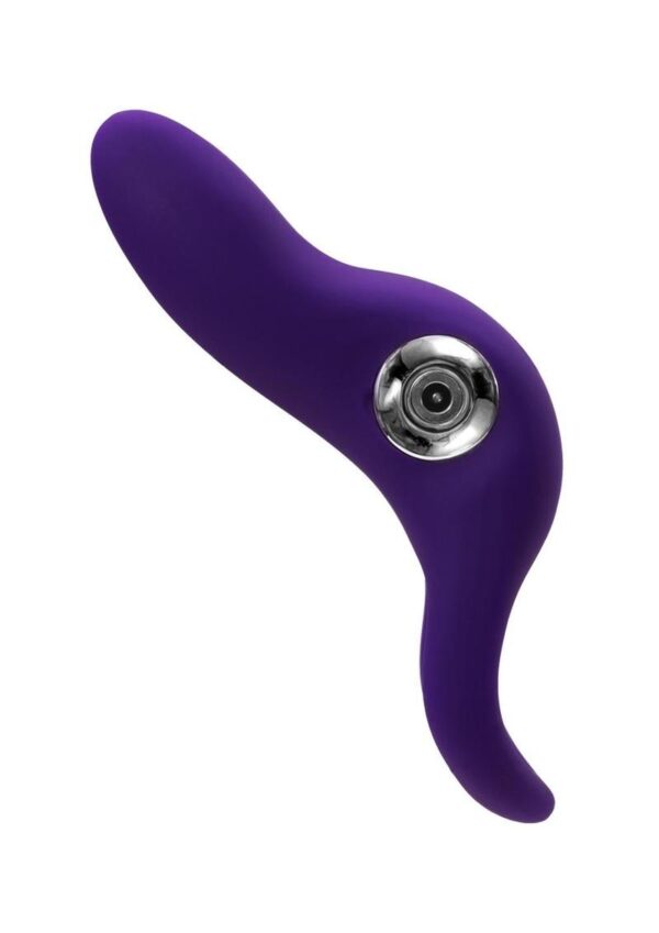 VeDO Sexy Bunny Rechargeable Silicone Couples Cock Ring - Deep Purple - Image 4