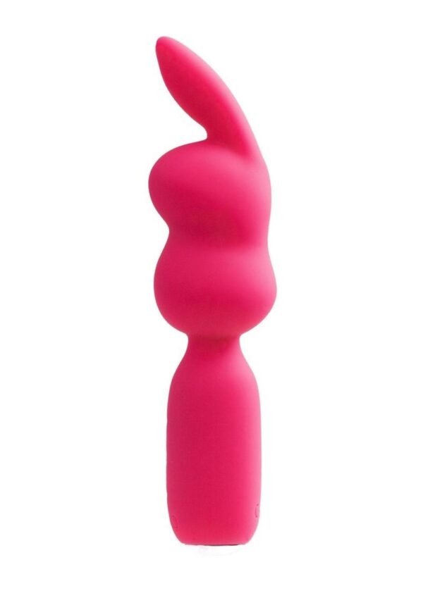 VeDO Hopper Bunny Rechargeable Silicone Mini Vibrator - Pink - Image 3