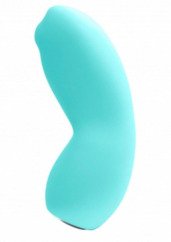 VeDO Izzy Rechargeable Silicone Vibrator - Tease Me Turquoise - Image 3