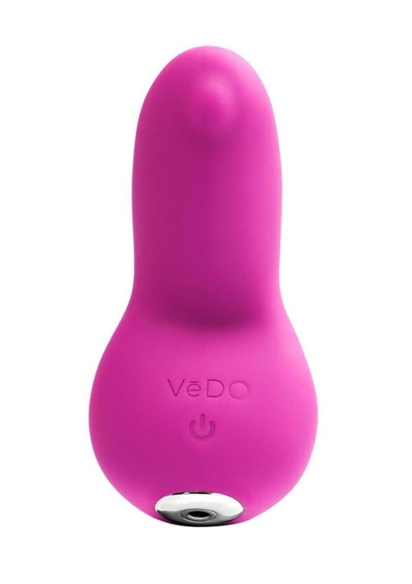 VeDO Izzy Rechargeable Silicone Massager - Vixen Violet - Image 2