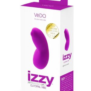 VeDO Izzy Rechargeable Silicone Massager - Vixen Violet