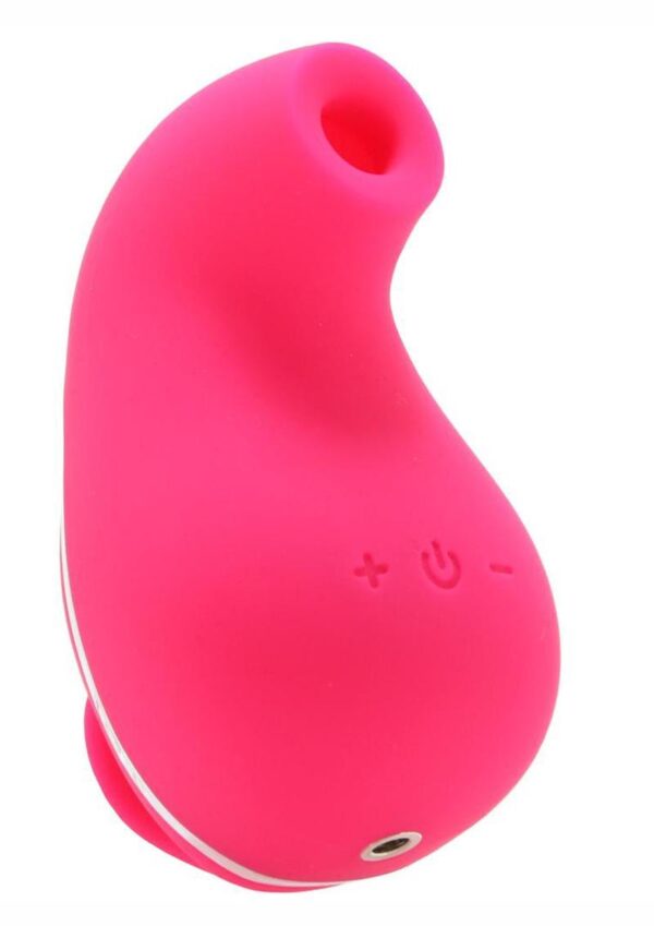 VeDO Suki Rechargeable Silicone Sonic Vibrator - Foxy Pink - Image 2