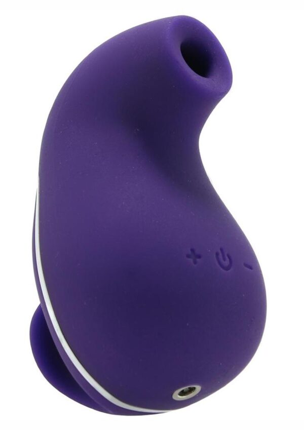 VeDO Suki Rechargeable Silicone Sonic Vibrator - Deep Purple - Image 2