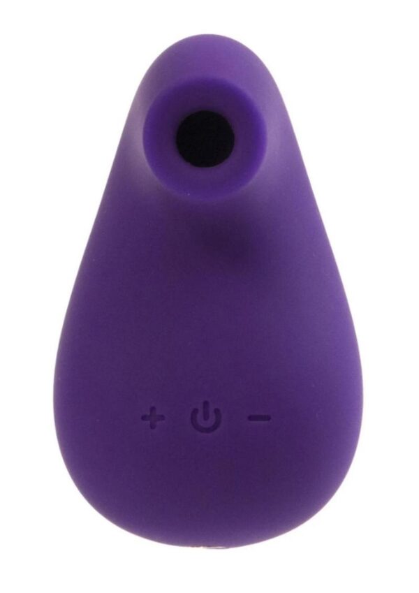 VeDO Suki Rechargeable Silicone Sonic Vibrator - Deep Purple - Image 4