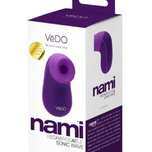 VeDO Nami Rechargeable Sonic Clitoral Vibrator - Purple