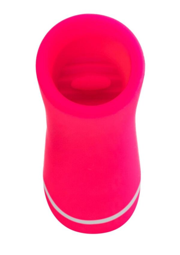 VeDO Liki Rechargeable Silicone Flicker Clitoral Vibrator - Foxy Pink - Image 2