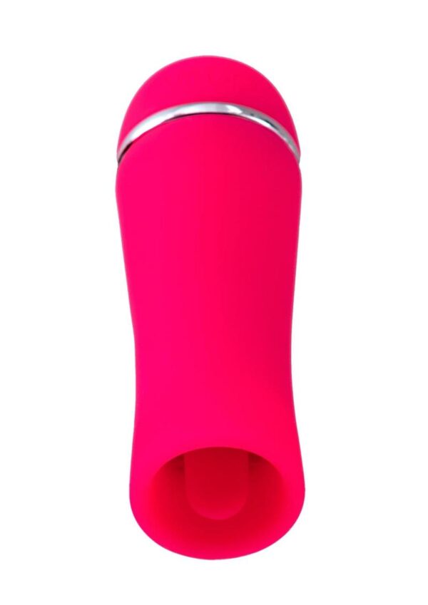 VeDO Liki Rechargeable Silicone Flicker Clitoral Vibrator - Foxy Pink - Image 3