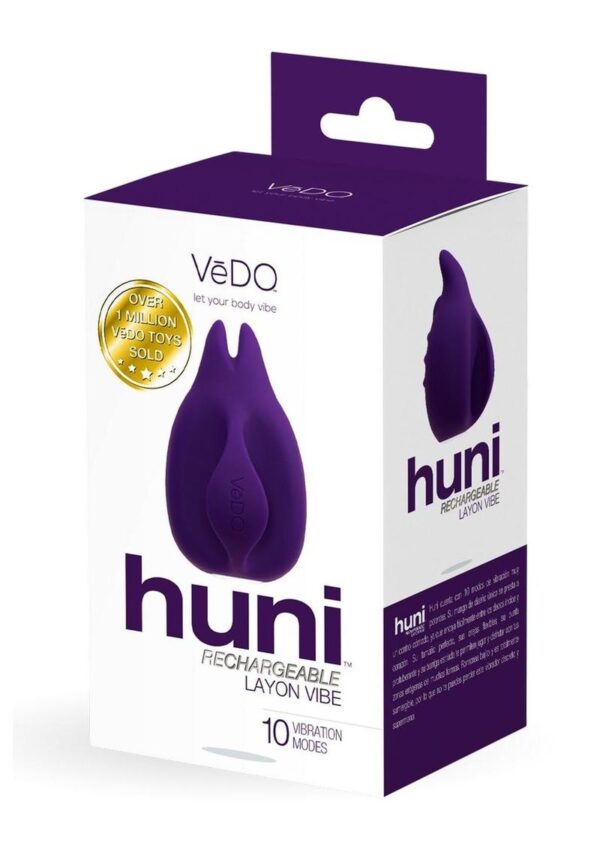 VeDO Huni Silicone Vibrator - Deep Purple